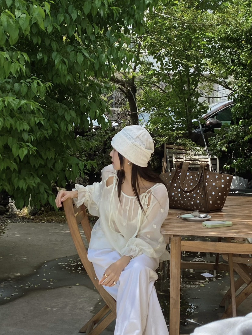 OUPPT韓國直郵實拍女裝新款職業人氣推薦26夏季襯衫蕾絲衫OUPPT襯衫/蕾絲衫