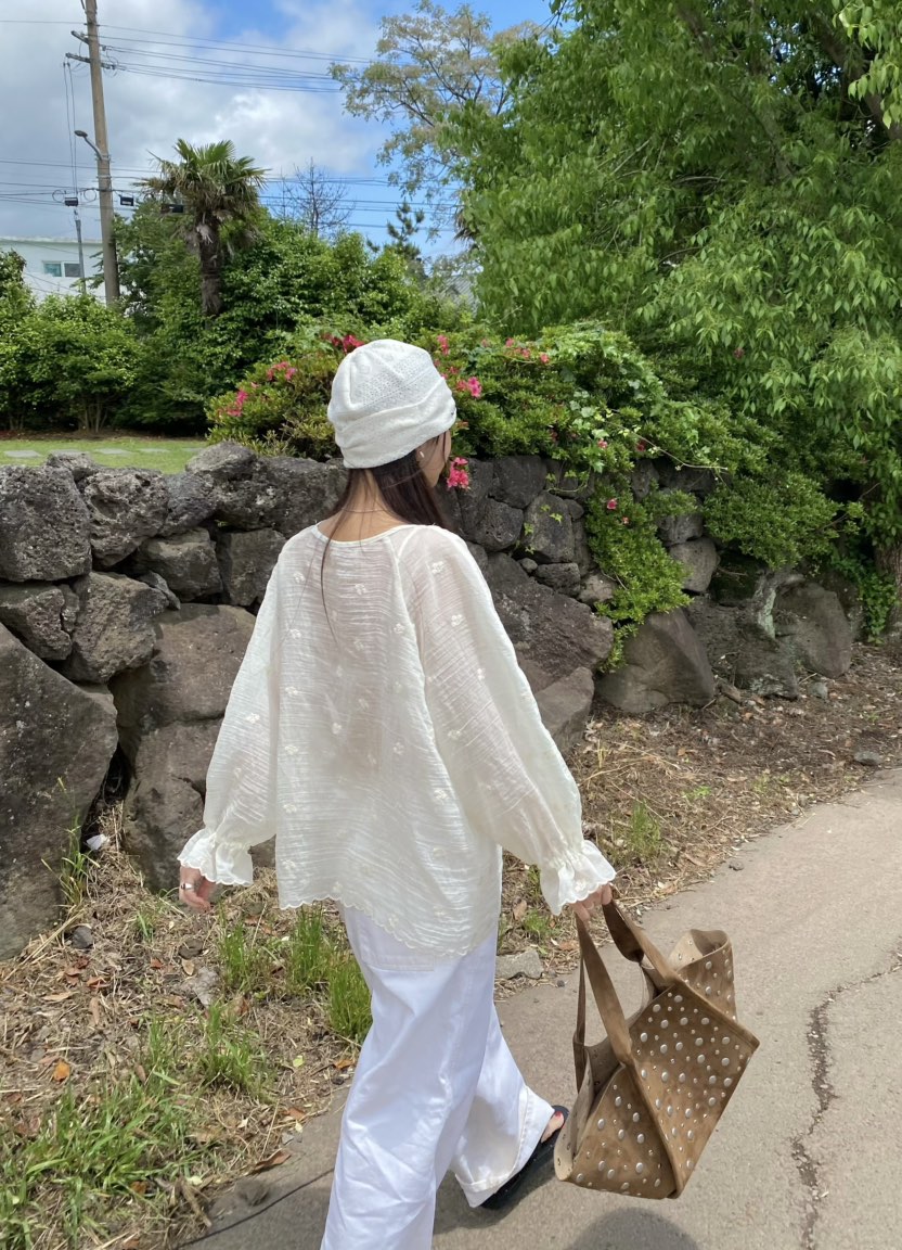 OUPPT韓國直郵實拍女裝新款職業人氣推薦26夏季襯衫蕾絲衫OUPPT襯衫/蕾絲衫