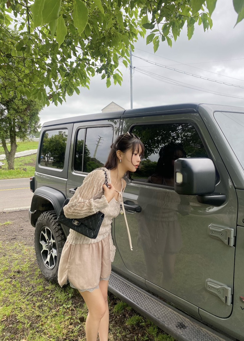 OUPPT韓國代購女裝新款26夏季休閑26春夏推薦時尚襯衫蕾絲衫OUPPT襯衫/蕾絲衫