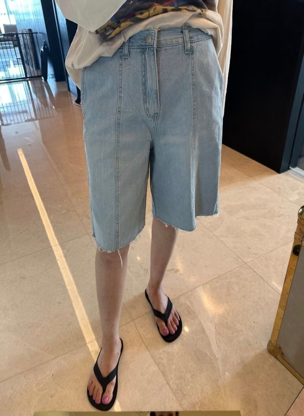 L@BOR-레이버-T韓國東大門代購女士新品26夏季26春夏短褲L@BOR短褲