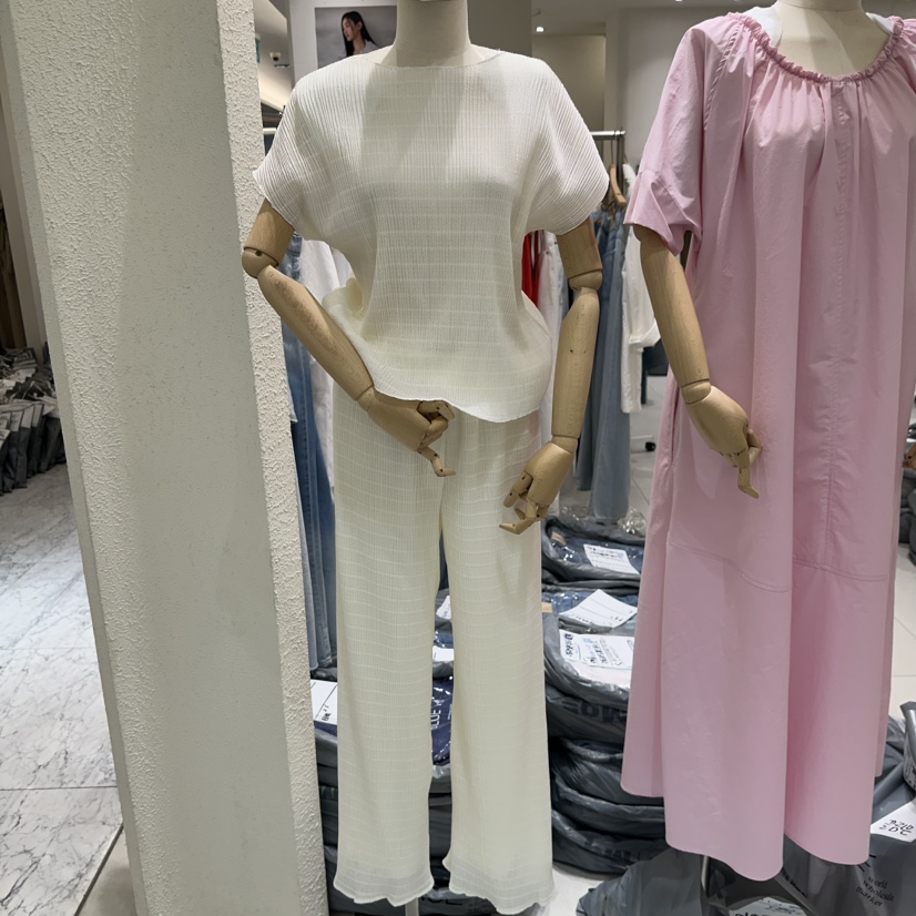 BLUEI-D/N SHARP韓國直郵實拍女裝新款26夏季26春夏休閑褲Blue i-d/N SHARP休閑褲