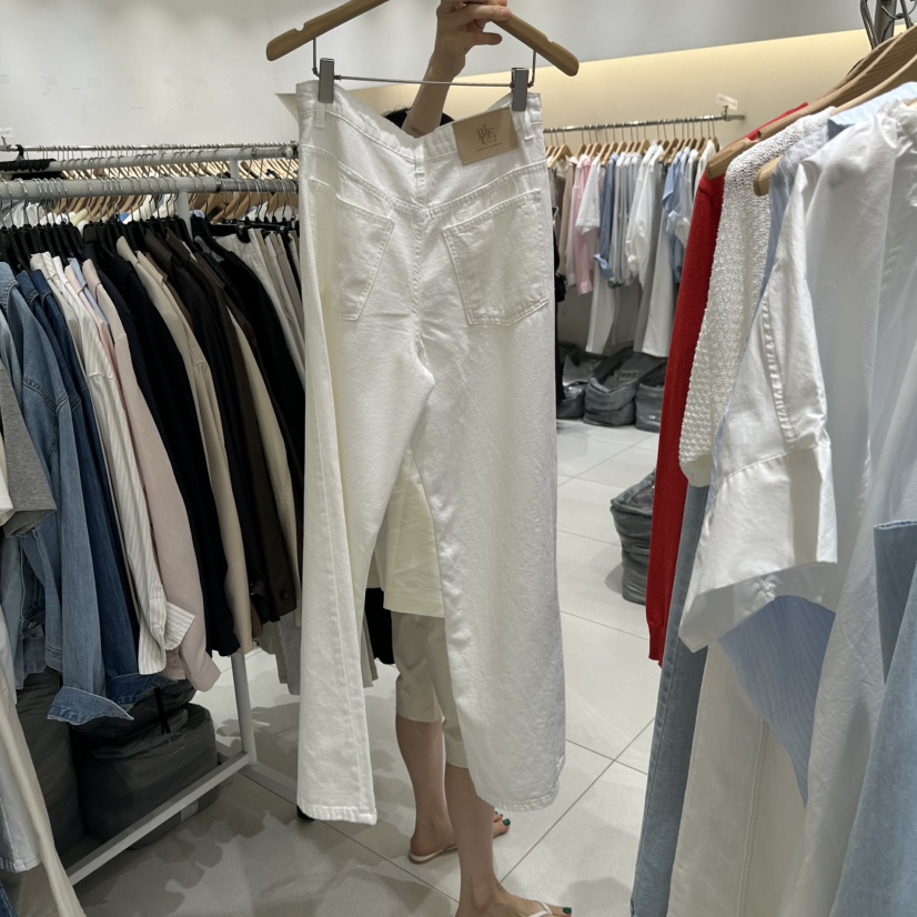 BLUEI-D/N SHARP韓國直郵女裝新品熱賣26春夏休閑休閑褲Blue i-d/N SHARP休閑褲