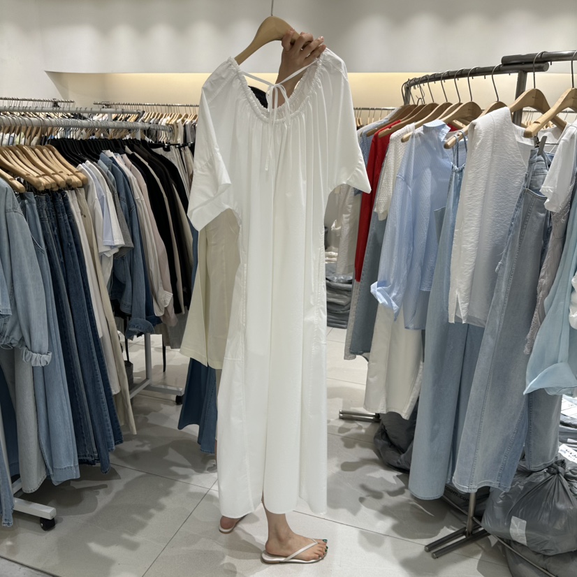 BLUEI-D/N SHARP韓國代購女士新品職業26夏季推薦連衣裙Blue i-d/N SHARP連衣裙