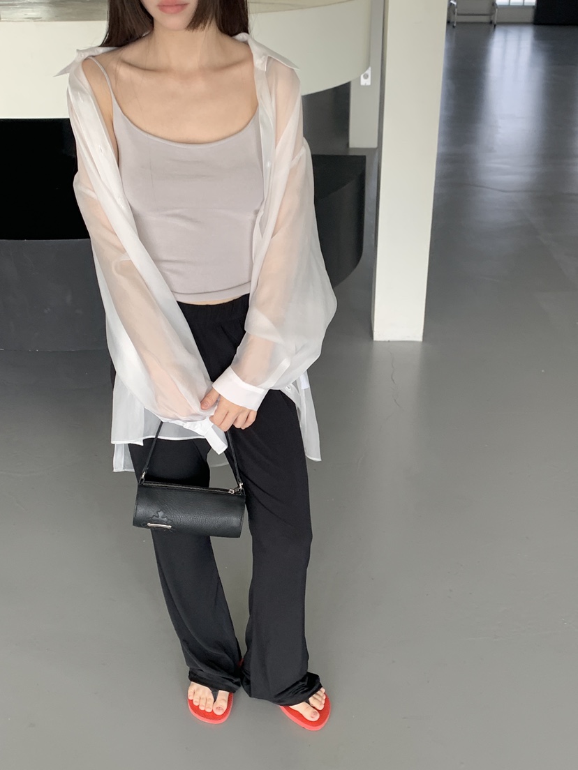 LOGARDEN韓國直郵女裝新品26夏季26春夏熱賣時尚人氣休閑褲LO GARDEN休閑褲