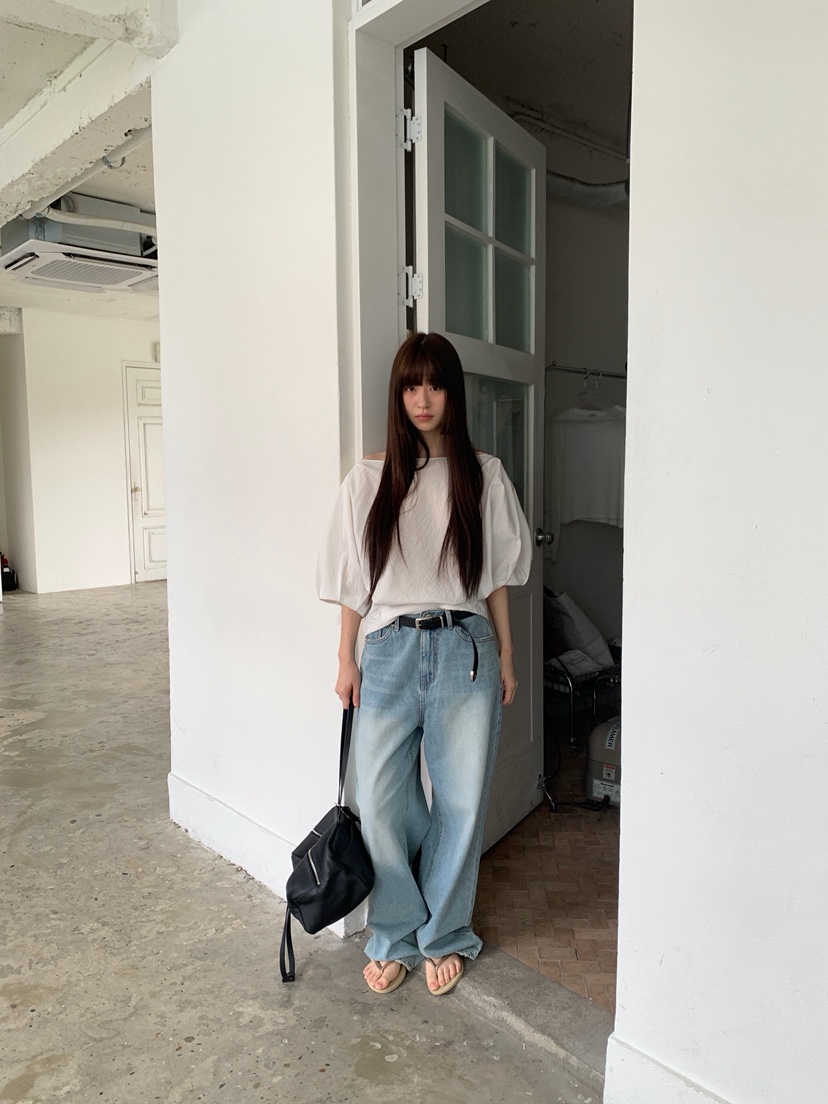LOGARDEN東大門實拍韓國女裝新款時尚推薦26春夏襯衫蕾絲衫LO GARDEN襯衫/蕾絲衫