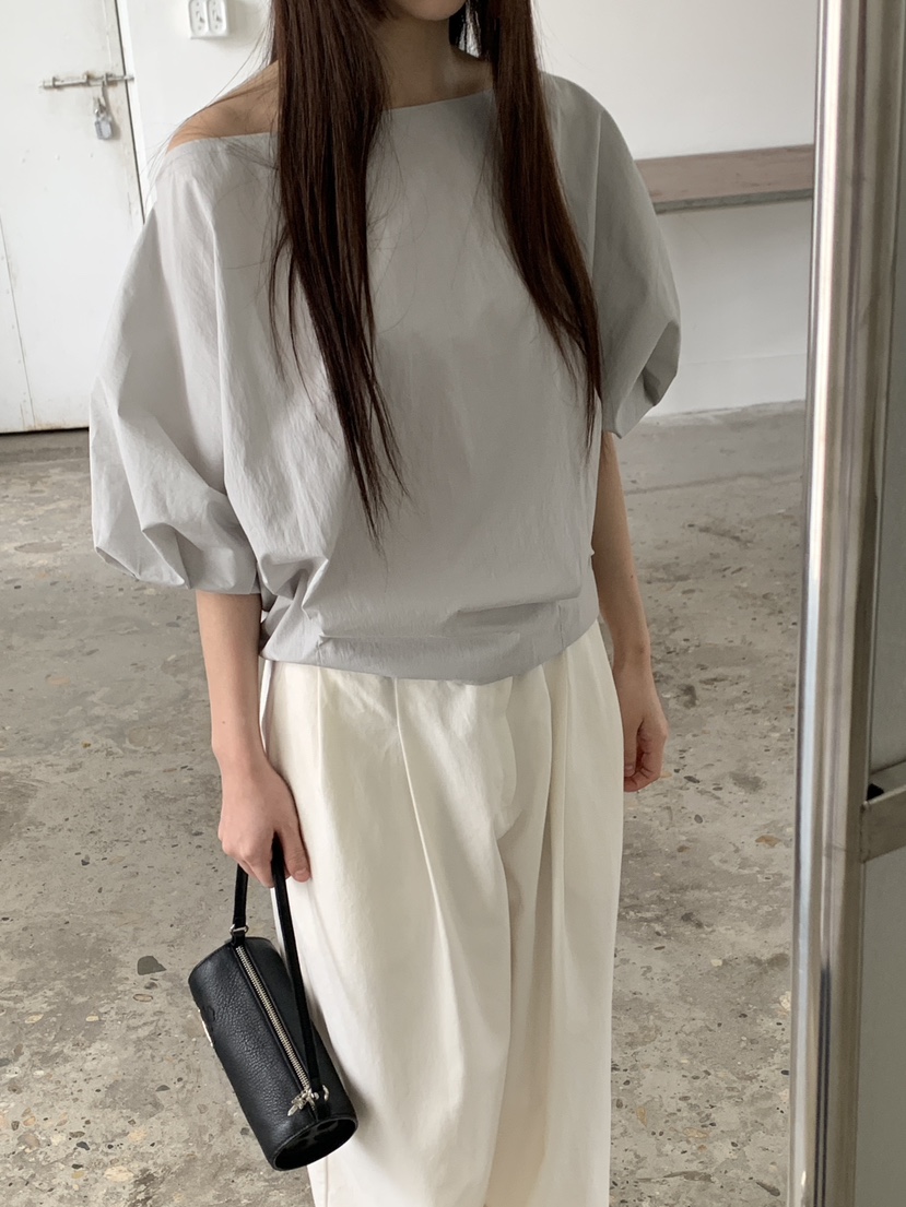LOGARDEN東大門實拍韓國女裝新款時尚推薦26春夏襯衫蕾絲衫LO GARDEN襯衫/蕾絲衫圖色1