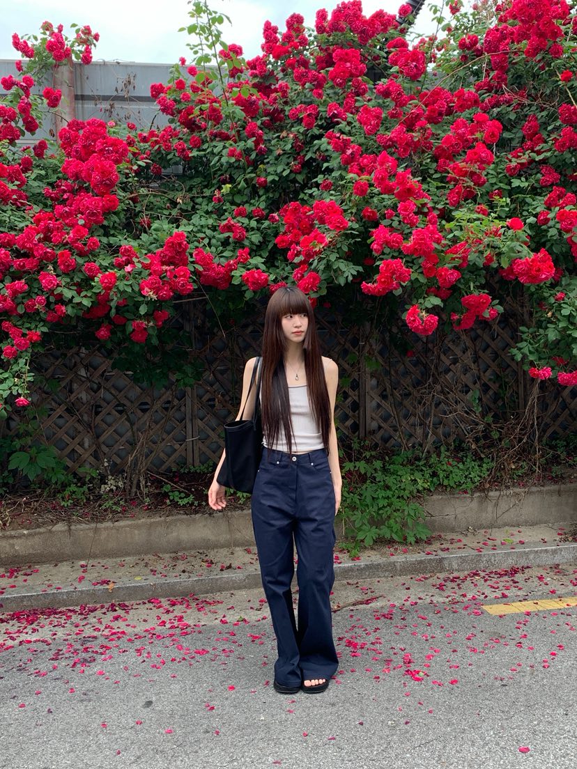 LOGARDEN韓國直郵實拍女士新品熱賣推薦休閑26夏季休閑褲LO GARDEN休閑褲