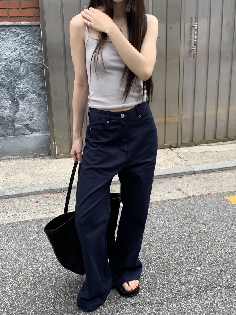 LOGARDEN韓國直郵實拍女士新品熱賣推薦休閑26夏季休閑褲LO GARDEN休閑褲