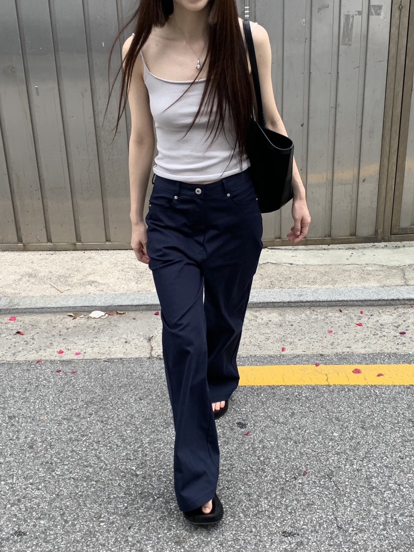 LOGARDEN韓國直郵實拍女士新品熱賣推薦休閑26夏季休閑褲LO GARDEN休閑褲