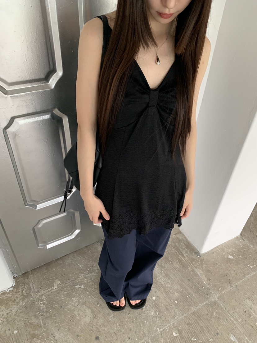 LOGARDEN韓國直郵實拍女裝新款熱賣時尚26春夏人氣吊帶背心LO GARDEN吊帶/背心