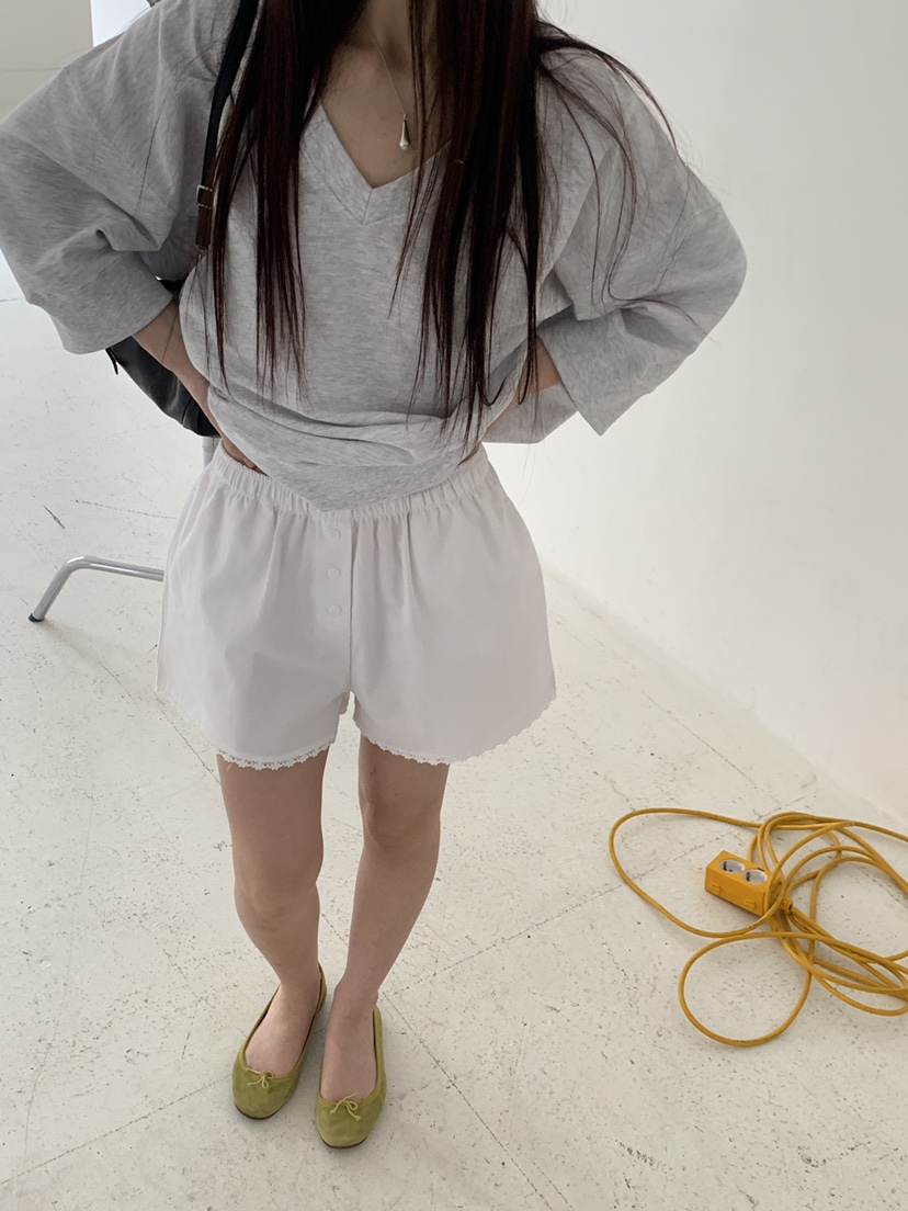 LOGARDEN韓國直郵女士新款時尚休閑職業人氣26春夏熱賣短褲LO GARDEN短褲