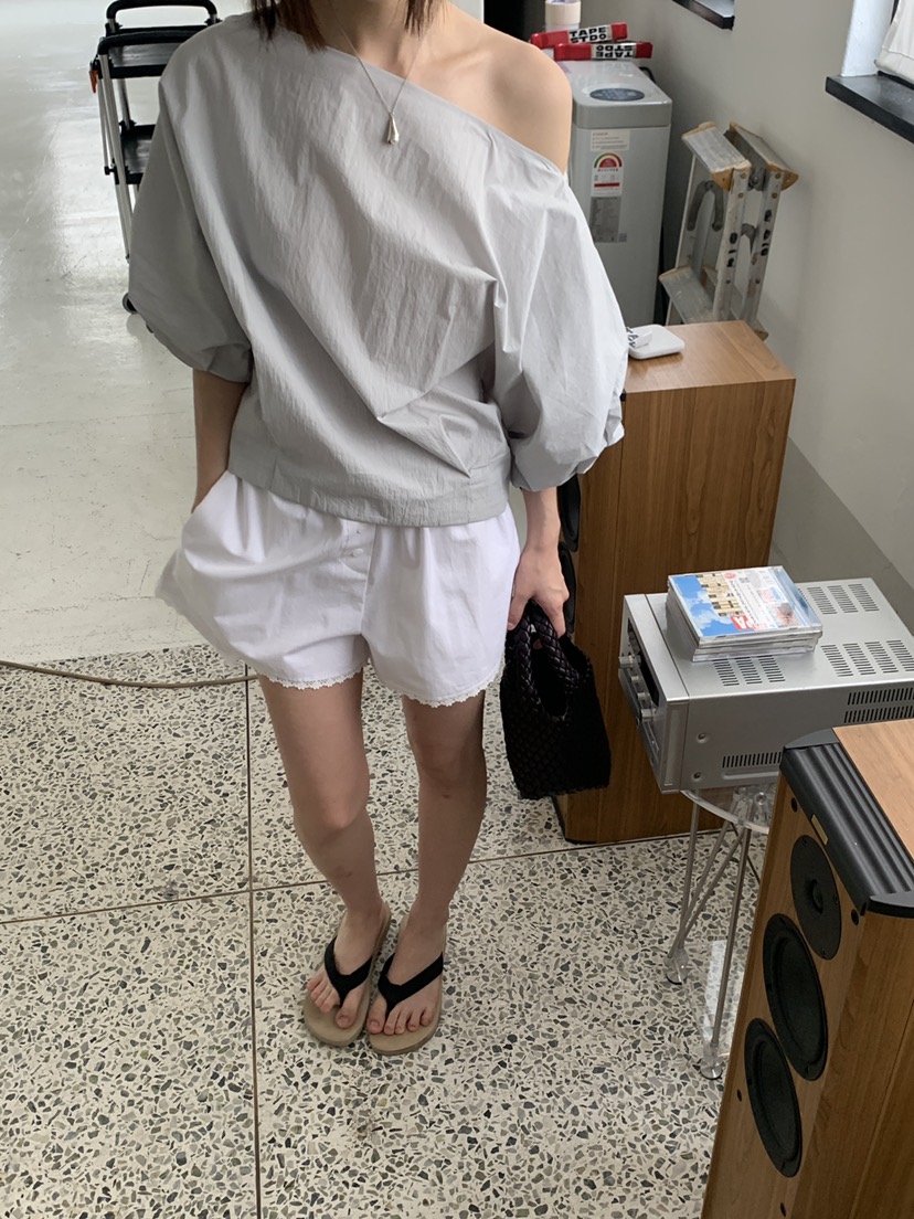 LOGARDEN韓國直郵女士新款時尚休閑職業人氣26春夏熱賣短褲LO GARDEN短褲