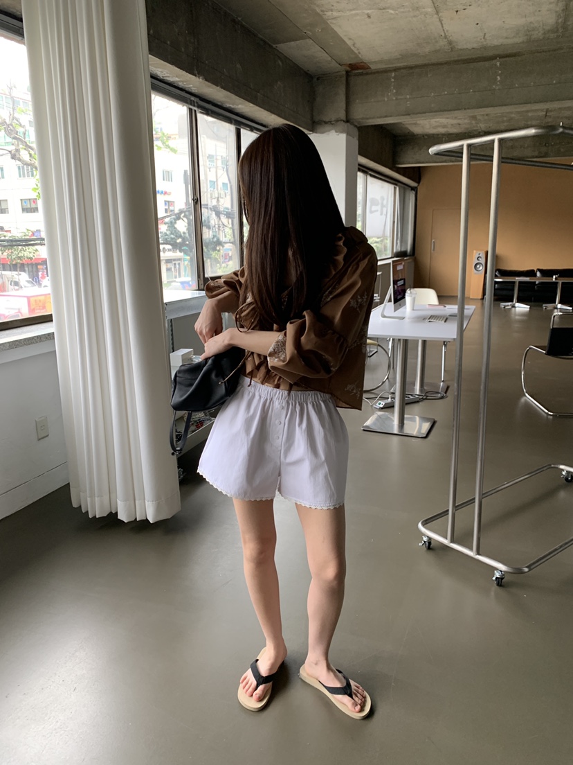 LOGARDEN韓國直郵女士新款時尚休閑職業人氣26春夏熱賣短褲LO GARDEN短褲