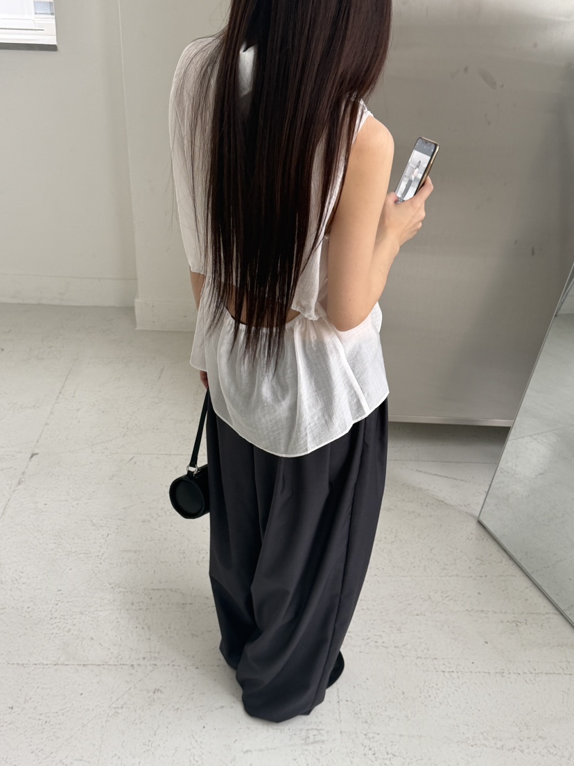 LOGARDEN韓國直郵女士新款時尚休閑26夏季推薦襯衫蕾絲衫LO GARDEN襯衫/蕾絲衫