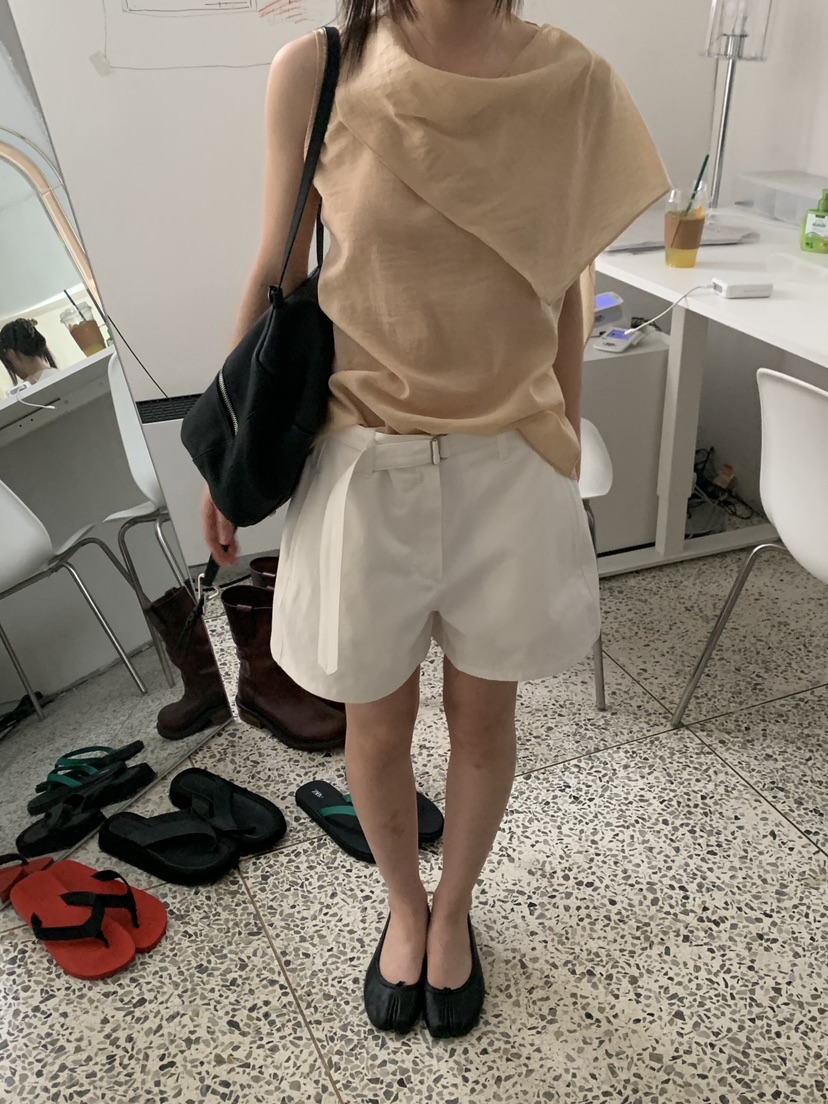 LOGARDEN韓國直郵女士新款時尚休閑26夏季推薦襯衫蕾絲衫LO GARDEN襯衫/蕾絲衫