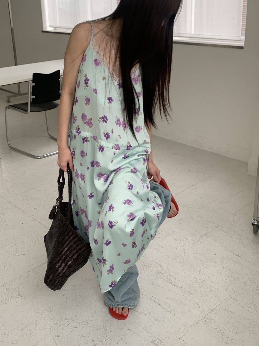 LOGARDEN韓國東大門直郵女士新款休閑人氣職業26夏季連衣裙LO GARDEN連衣裙