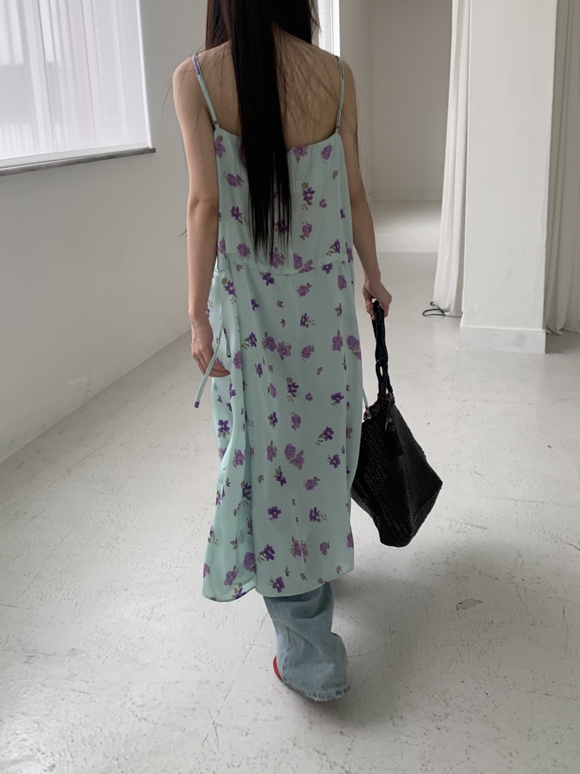 LOGARDEN韓國東大門直郵女士新款休閑人氣職業26夏季連衣裙LO GARDEN連衣裙