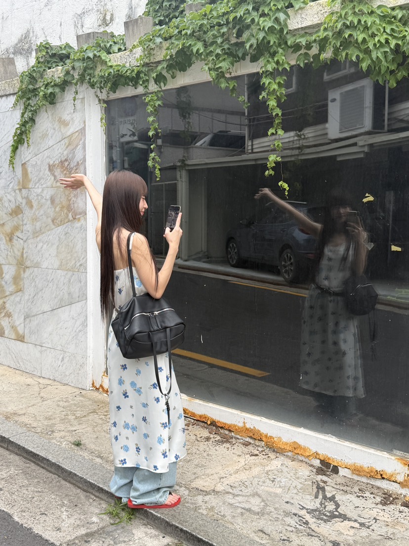 LOGARDEN韓國東大門直郵女士新款休閑人氣職業26夏季連衣裙LO GARDEN連衣裙