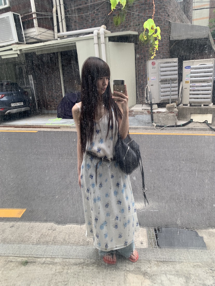 LOGARDEN韓國東大門直郵女士新款休閑人氣職業26夏季連衣裙LO GARDEN連衣裙