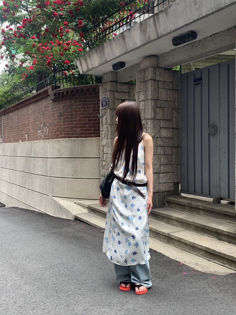 LOGARDEN韓國東大門直郵女士新款休閑人氣職業26夏季連衣裙LO GARDEN連衣裙