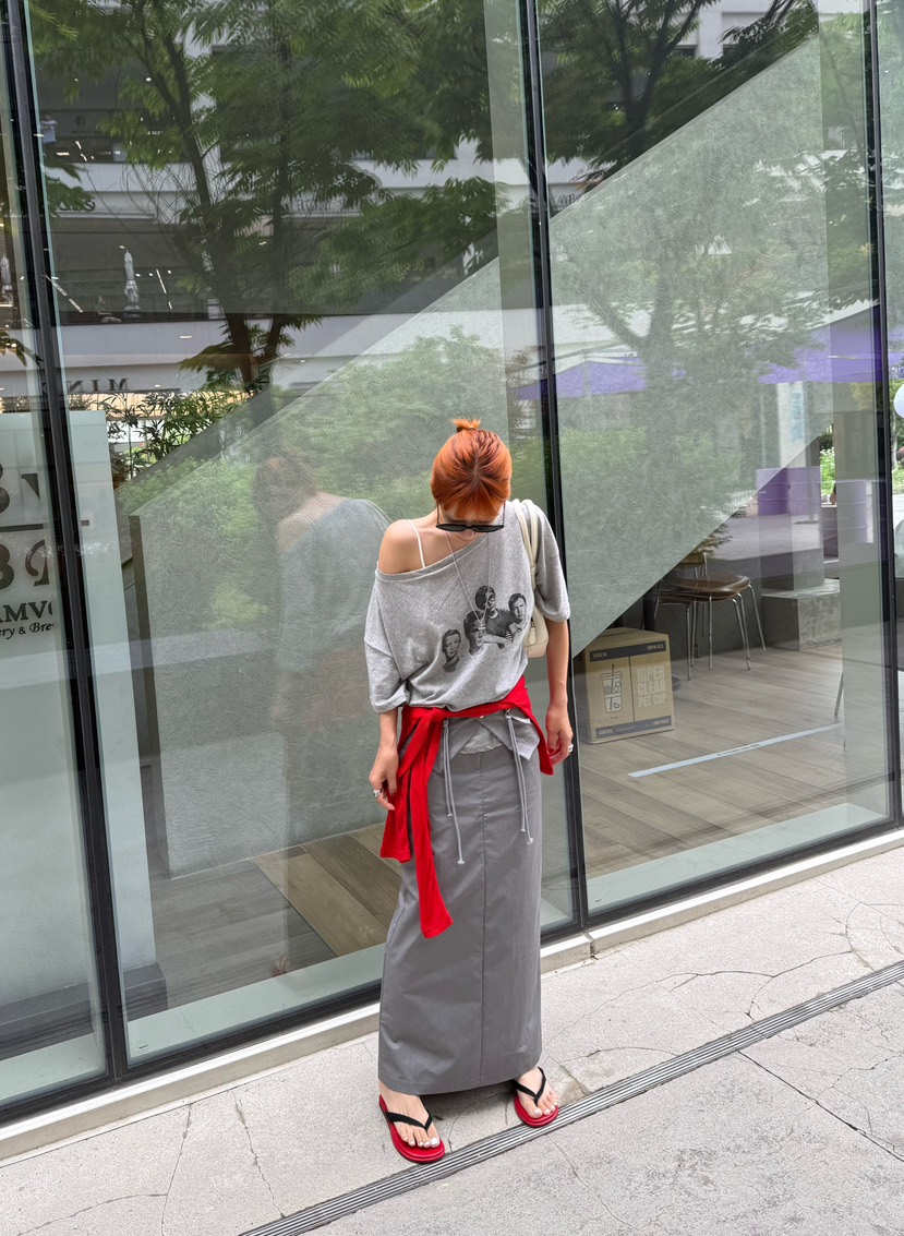 DENVER東大門實拍韓國女士新品推薦26春夏時尚熱賣職業T恤DENVERT恤圖色2