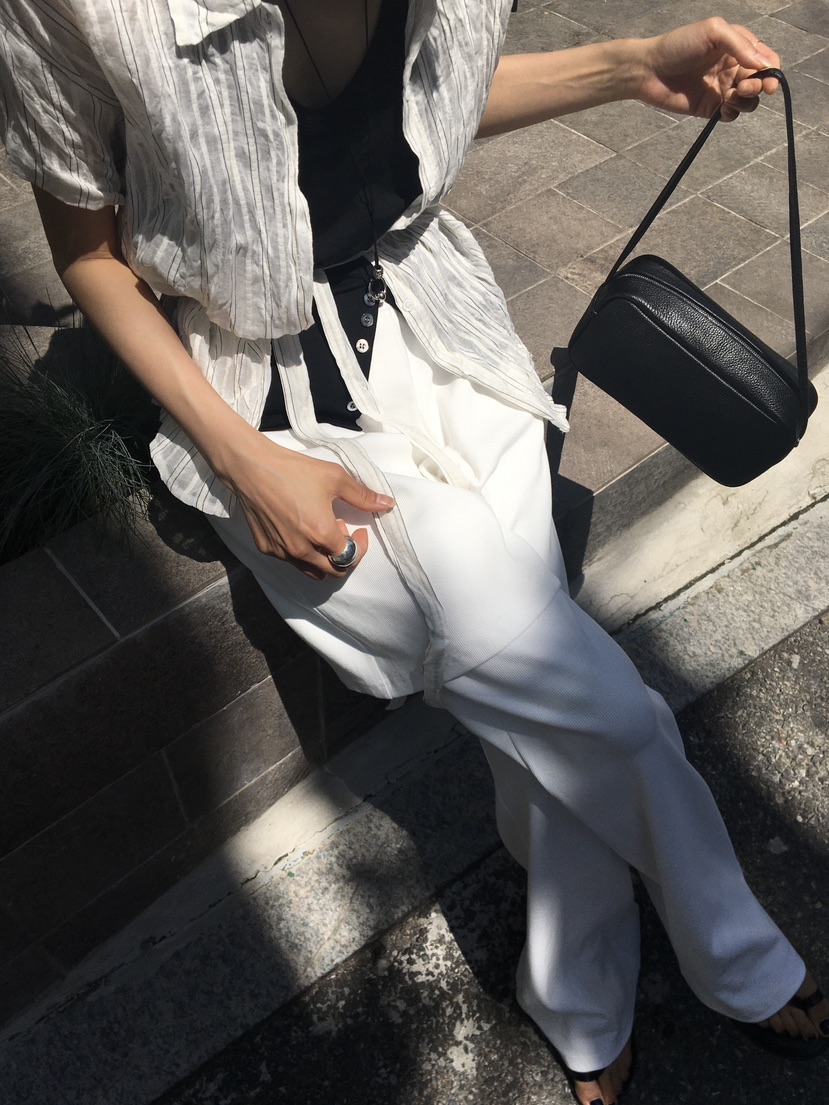 BAKING POWDER韓國東大門代購女士新款時尚人氣休閑褲柔軟BAKING POWDER休閑褲