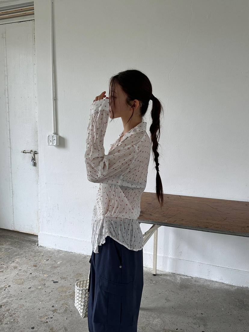 UNBOUND韓國直郵女士新款休閑推薦26夏季人氣熱賣襯衫蕾絲衫UNBOUND襯衫/蕾絲衫