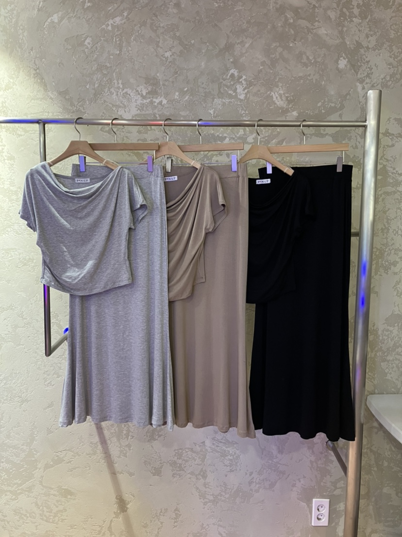 PIN-UP韓國直郵女裝新款時尚職業26春夏26夏季休閑套裝套裝PIN-UP套裝