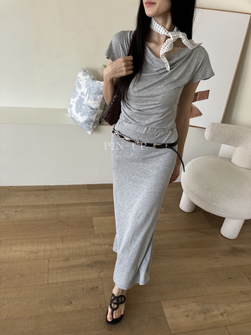 PIN-UP韓國直郵女裝新款時尚職業26春夏26夏季休閑套裝套裝PIN-UP套裝