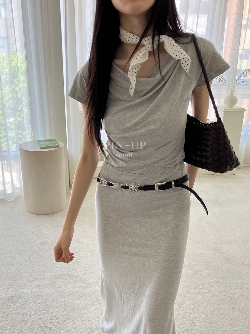 PIN-UP韓國直郵女裝新款時尚職業26春夏26夏季休閑套裝套裝PIN-UP套裝