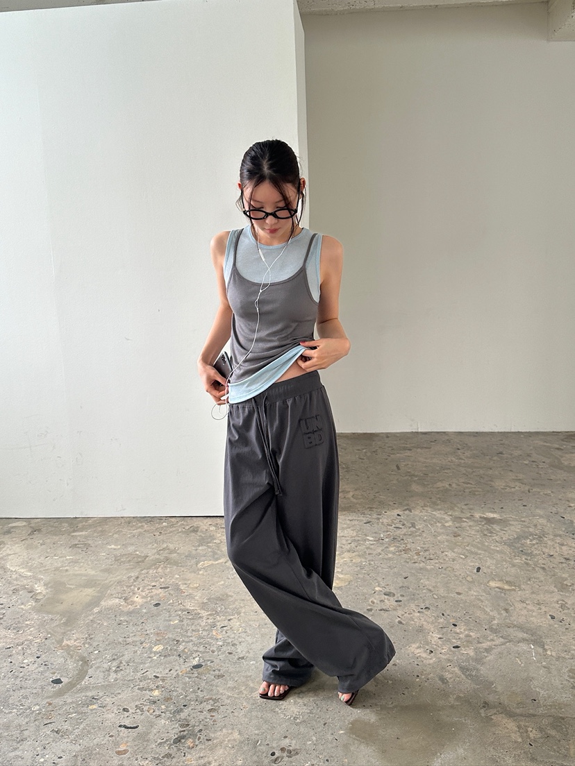 UNBOUND東大門實拍韓國女裝新品職業26春夏吊帶背心天絲無袖UNBOUND吊帶/背心