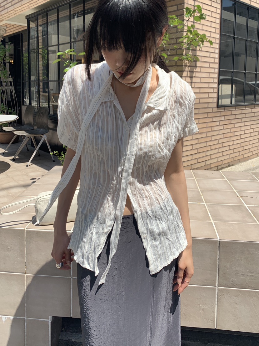 BAKING POWDER韓國東大門代購女士新款推薦26春夏襯衫蕾絲衫BAKING POWDER襯衫/蕾絲衫