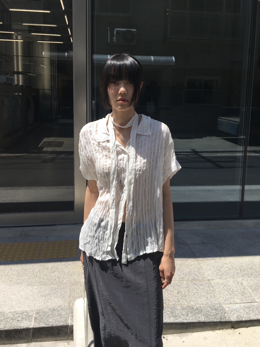 BAKING POWDER韓國東大門代購女士新款推薦26春夏襯衫蕾絲衫BAKING POWDER襯衫/蕾絲衫
