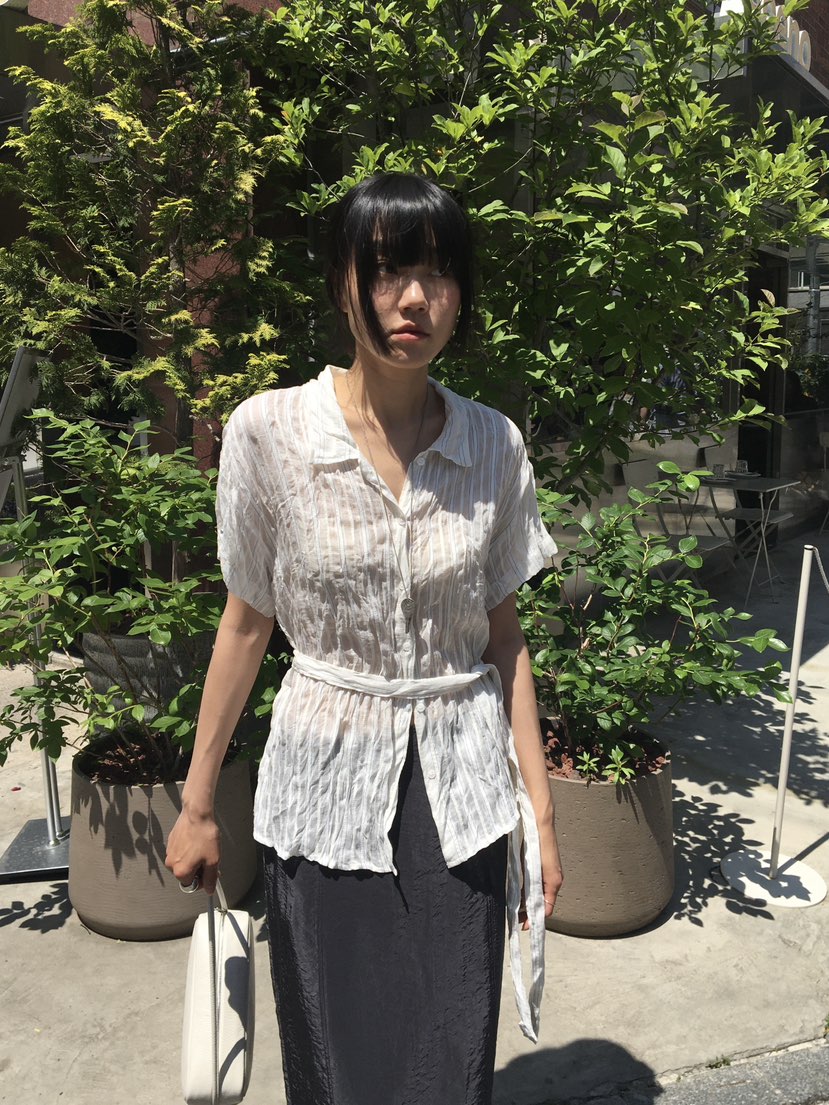 BAKING POWDER韓國東大門代購女士新款推薦26春夏襯衫蕾絲衫BAKING POWDER襯衫/蕾絲衫
