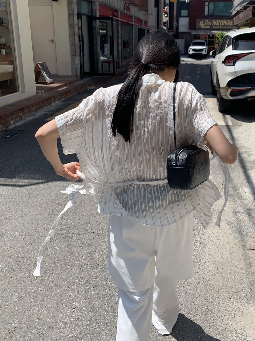 BAKING POWDER韓國東大門代購女士新款推薦26春夏襯衫蕾絲衫BAKING POWDER襯衫/蕾絲衫
