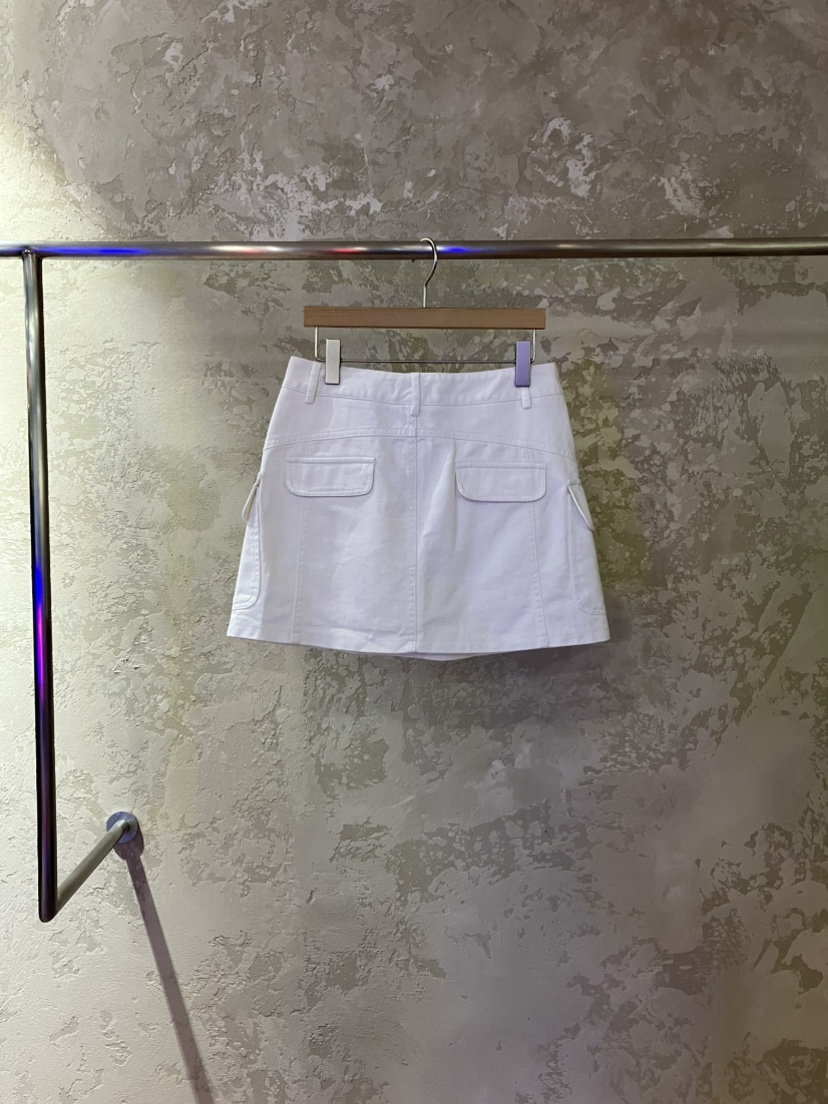 PIN-UP韓國直郵實拍女裝新款26夏季熱賣人氣推薦短裙口袋PIN-UP短裙
