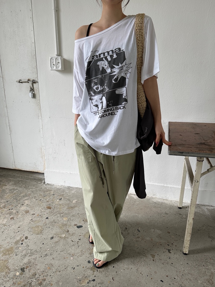 UNBOUND韓國直郵女裝新款26春夏休閑熱賣26夏季職業時尚T恤UNBOUNDT恤