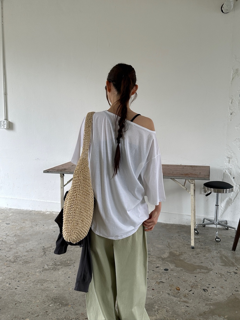 UNBOUND韓國直郵女裝新款26春夏休閑熱賣26夏季職業時尚T恤UNBOUNDT恤