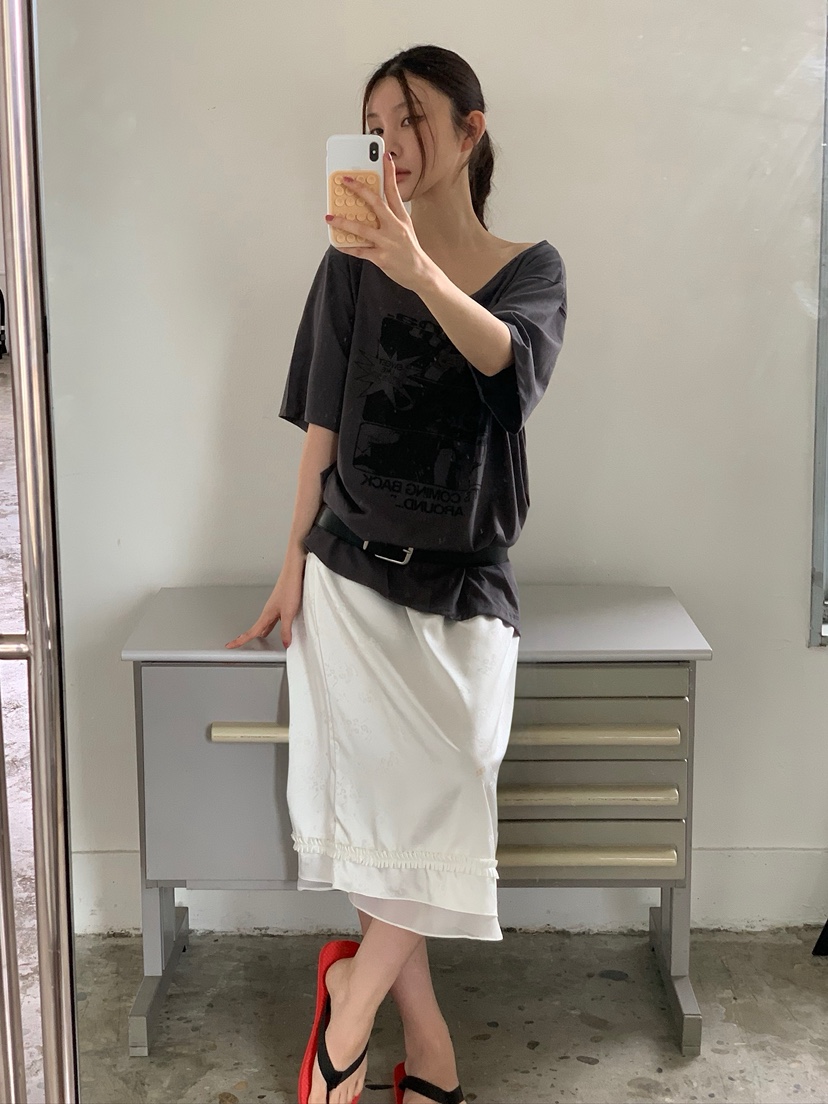 UNBOUND韓國直郵女裝新款26春夏休閑熱賣26夏季職業時尚T恤UNBOUNDT恤