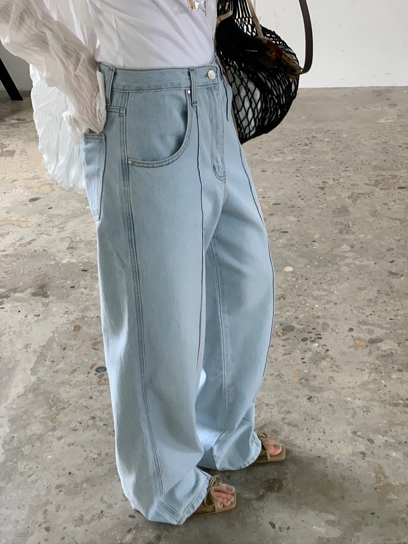 UNBOUND韓國代購女士新品休閑職業人氣時尚推薦牛仔褲緊身褲UNBOUND牛仔褲