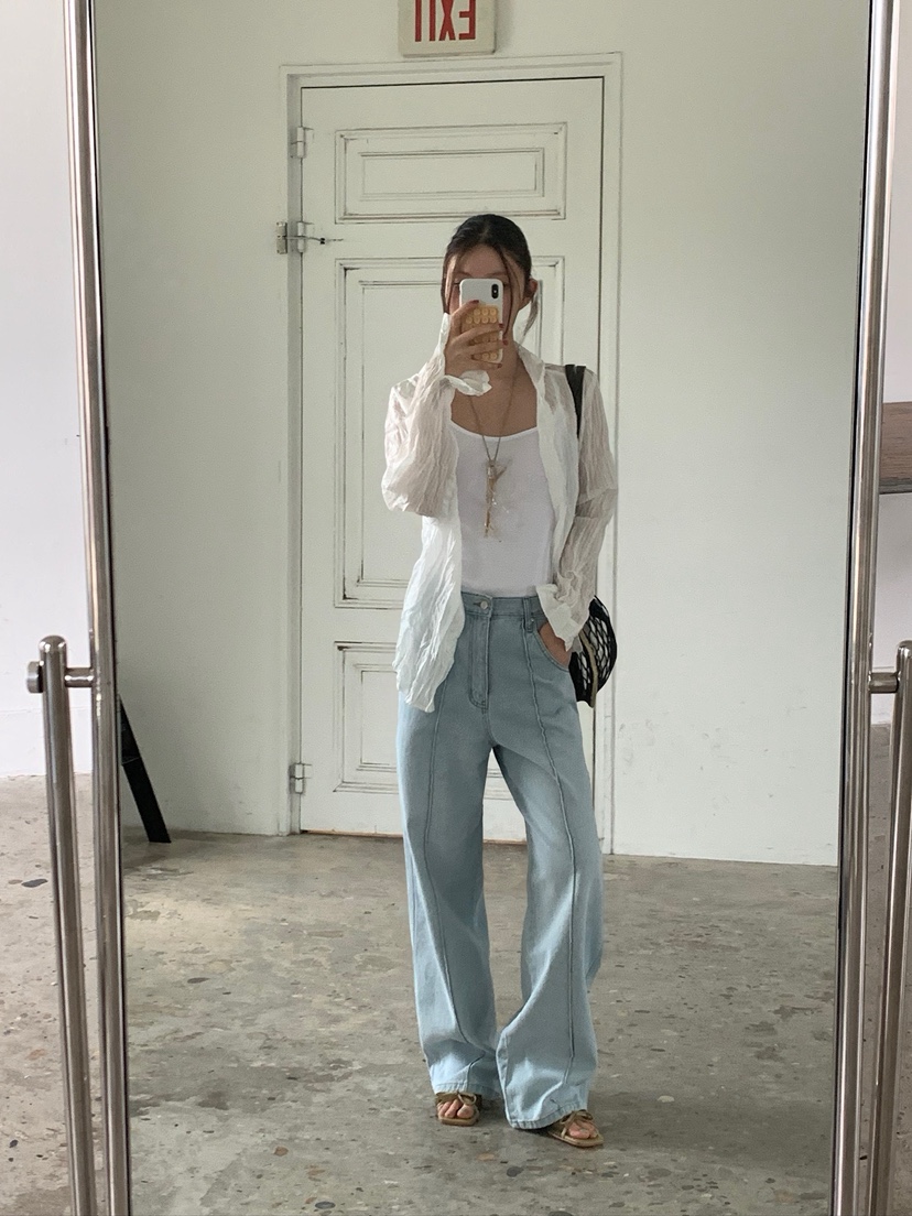 UNBOUND韓國代購女士新品休閑職業人氣時尚推薦牛仔褲緊身褲UNBOUND牛仔褲
