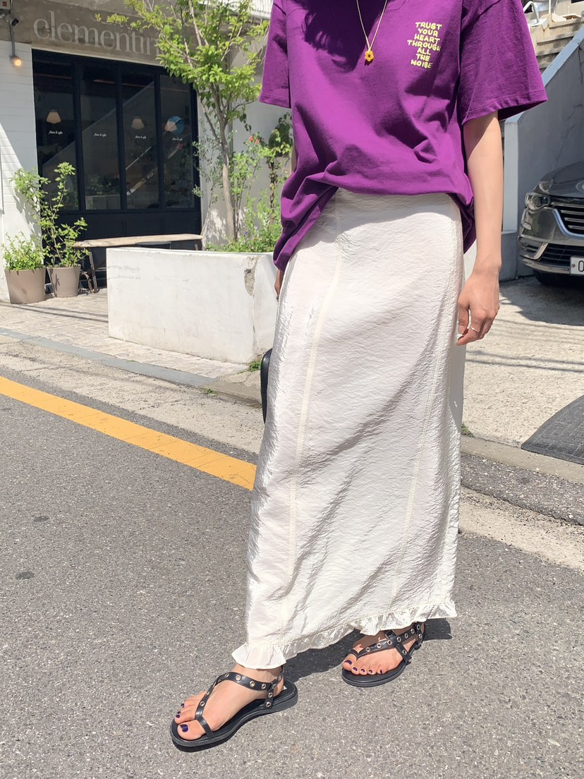 BAKING POWDER韓國代購女裝新品26夏季職業休閑時尚長裙BAKING POWDER長裙