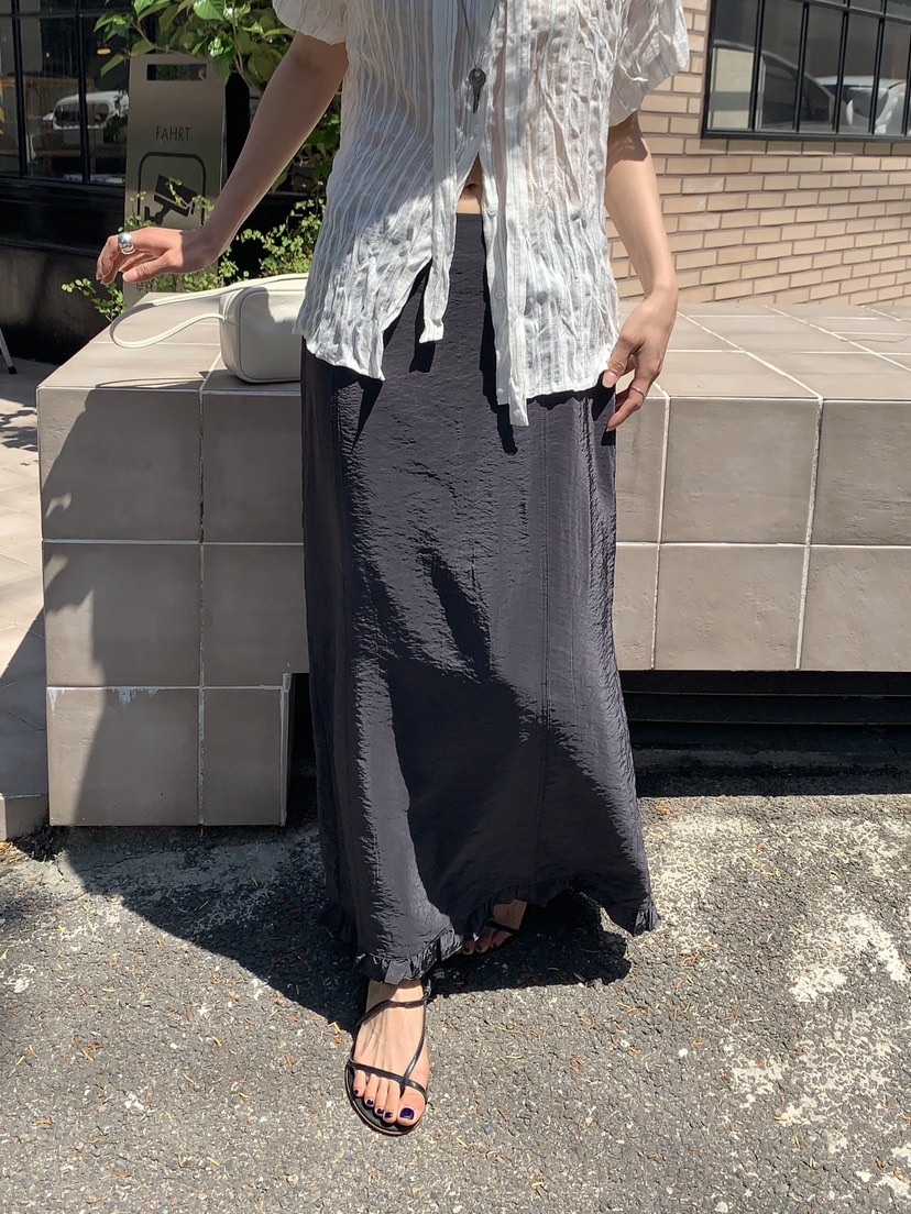 BAKING POWDER韓國代購女裝新品26夏季職業休閑時尚長裙BAKING POWDER長裙
