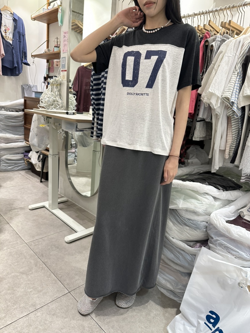CELLI韓國東大門直郵女士新品職業推薦熱賣T恤亞麻布撞色CELLIT恤
