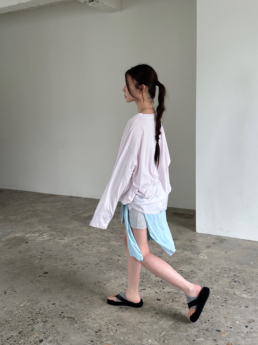 UNBOUND韓國東大門代購女裝新品推薦26夏季熱賣時尚長袖T恤UNBOUND長袖T恤