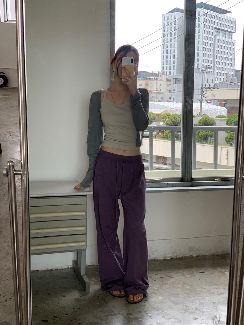 UNBOUND東大門實拍韓國女裝新品時尚26春夏26夏季職業休閑褲UNBOUND休閑褲