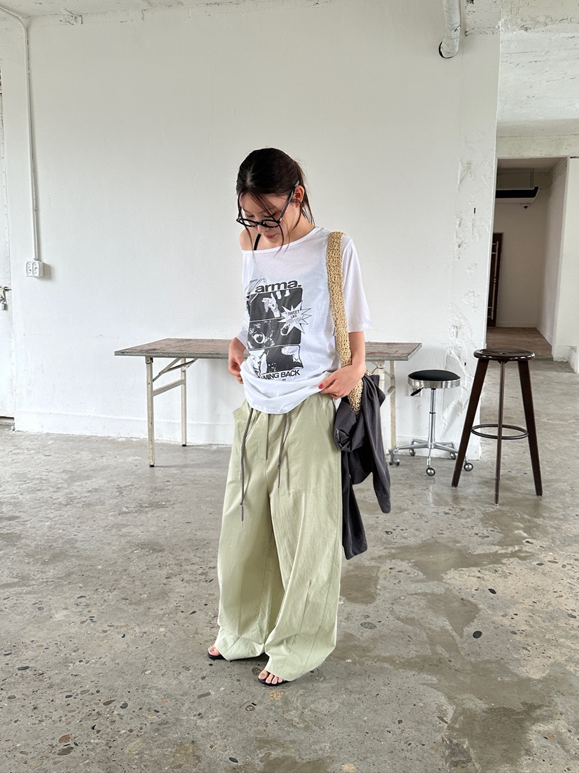 UNBOUND韓國東大門代購女士新品職業休閑推薦26春夏休閑褲UNBOUND休閑褲