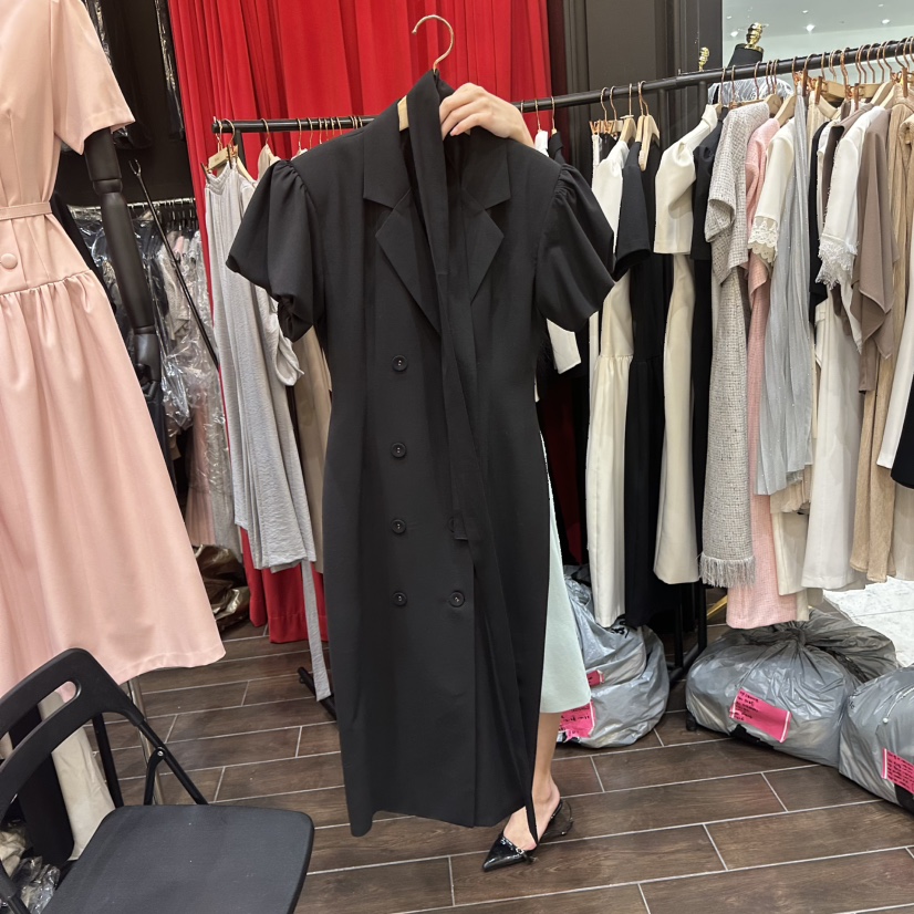 HERISH韓國代購女裝新品時尚職業熱賣人氣推薦連衣裙含腰帶Haute-Herish-Q連衣裙圖色3
