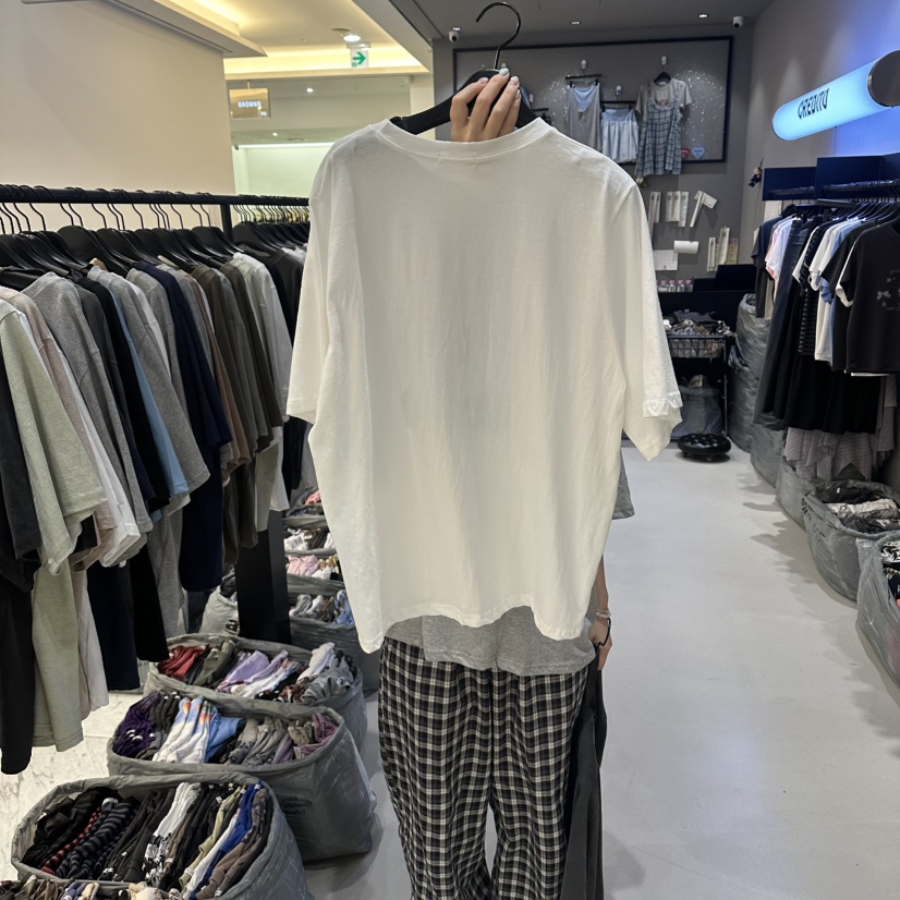 CREDITO韓國直郵女士新品人氣26夏季熱賣時尚職業T恤兔子CREDITOT恤