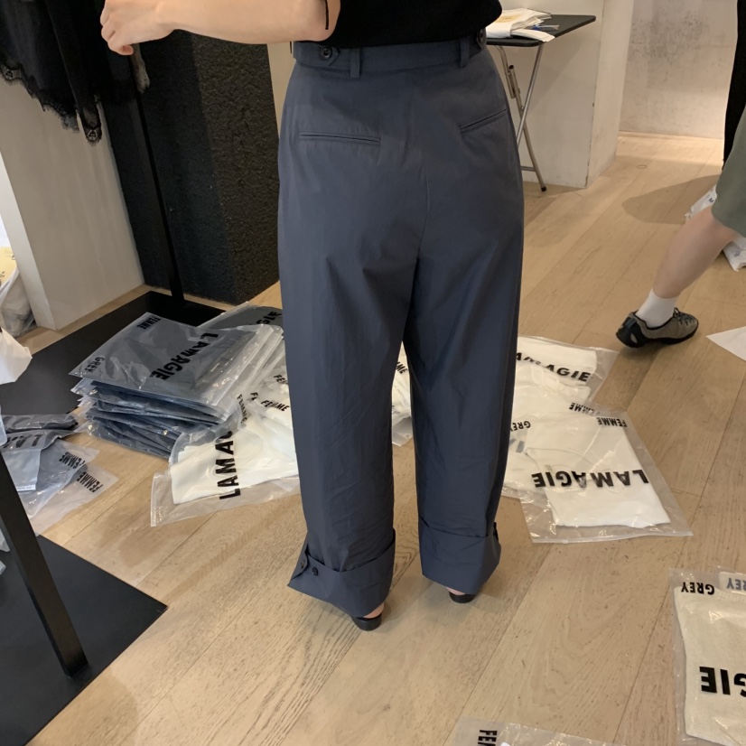 LA MAGIE FEMME東大門實拍韓國女士新品人氣26夏季休閑褲Lamagie Femme休閑褲
